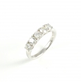18ct White Gold Diamond Five Stone Ring